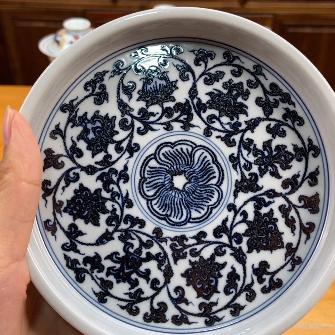 手绘现代茶具非古董