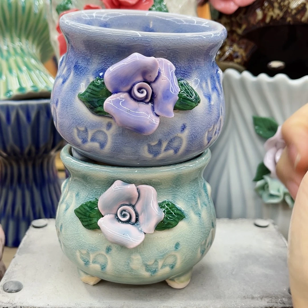 【闪购商品】陶花盆