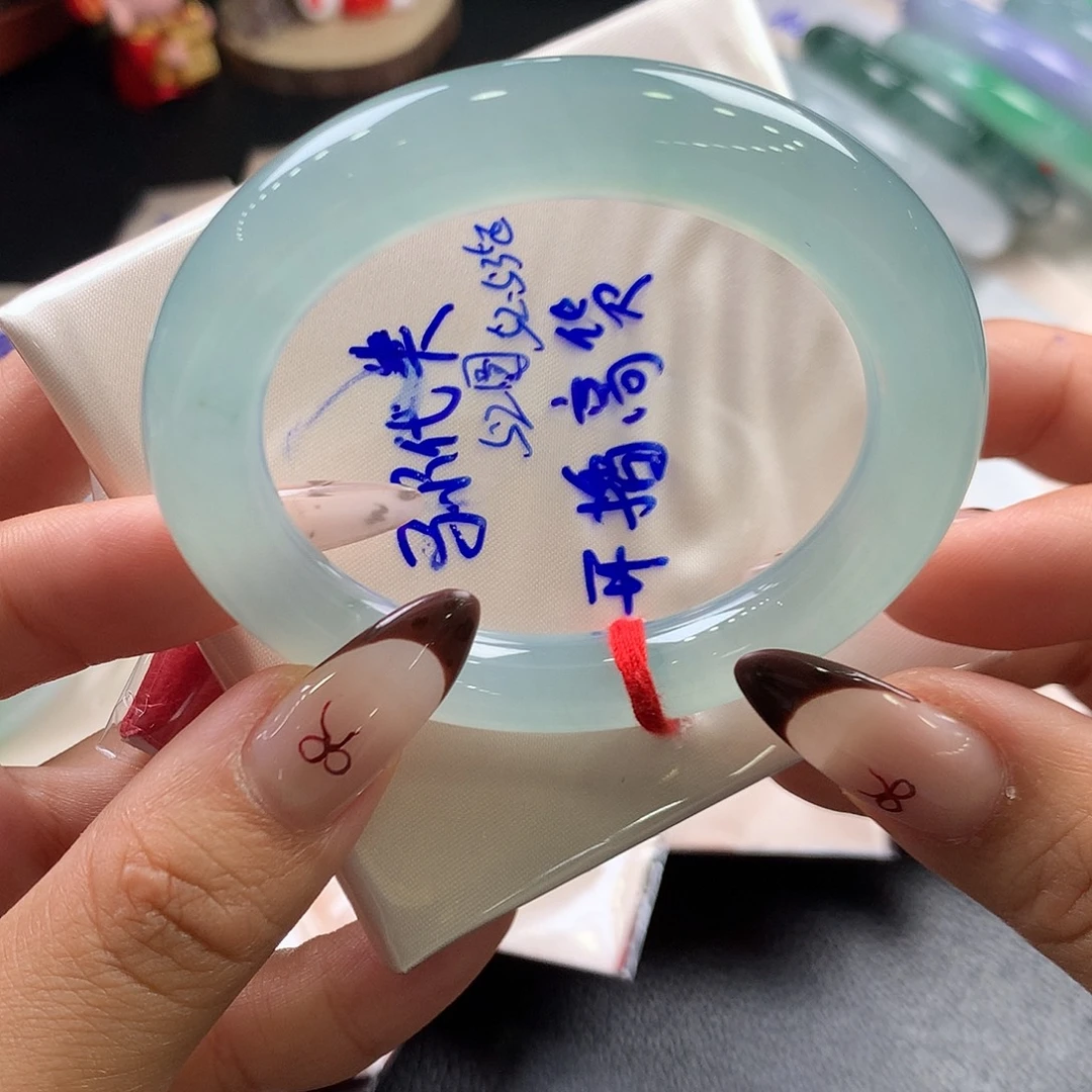 翡翠未镶嵌手镯（圆镯）1号行家货
