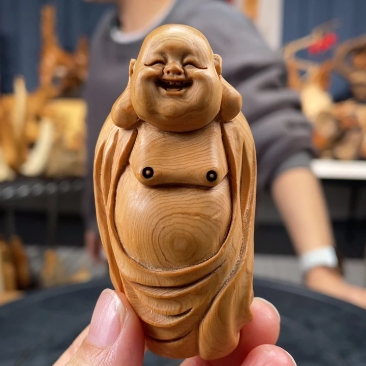 柏木（崖柏）手把件