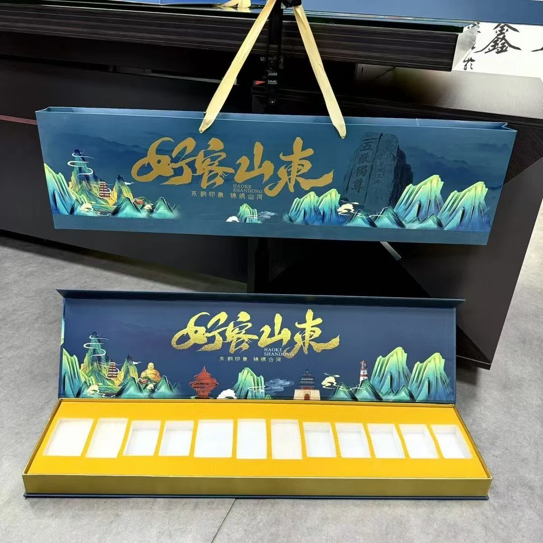 好客山东 大国荣耀 豫见河南 河北一米磁吸礼盒 诗画浙江【热销】