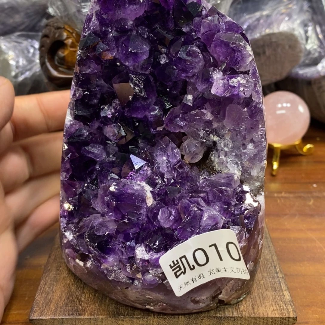 天然水晶摆件未镶嵌水晶