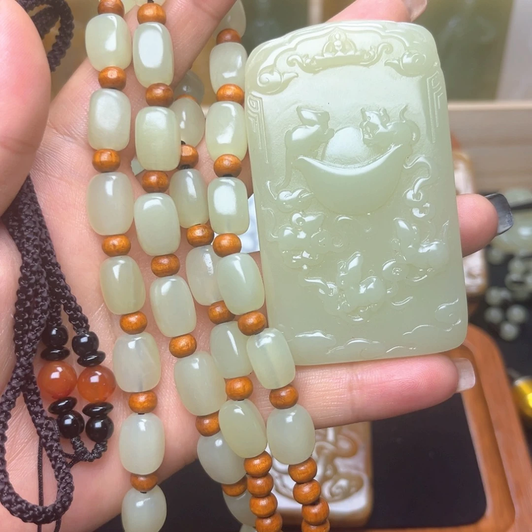 慢***端戈壁三彩石奇石盆景石（一物一拍）鼠