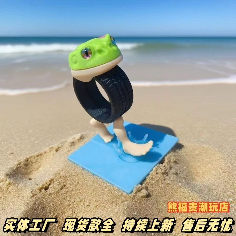 美国外国版ai山海经神兽玩具手办通通通木棍木头人模型男孩礼物