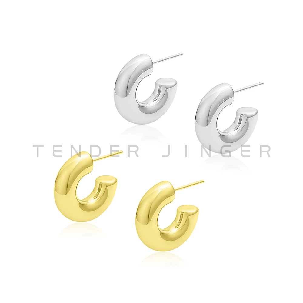 Tender Jinger 925银耳饰 ｜欧美系列『外*摩纳哥』风情百搭新款耳饰