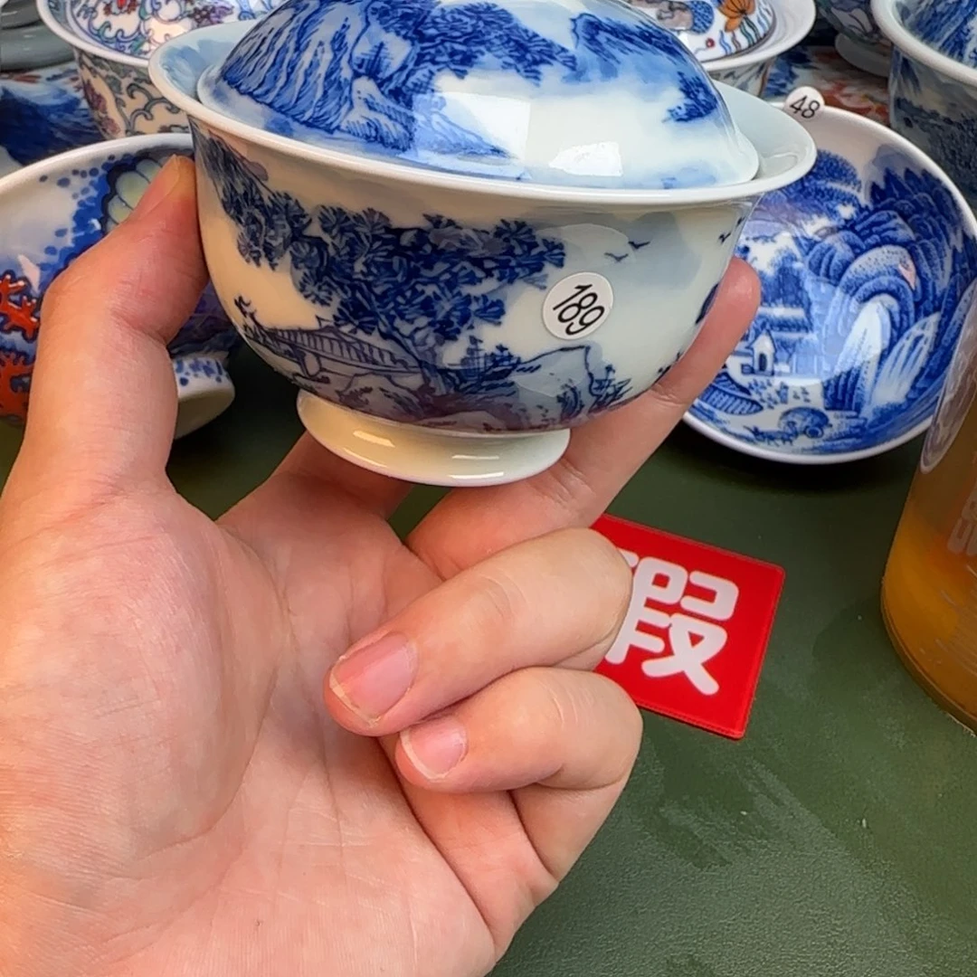 彦祖纯手工手绘茶具189