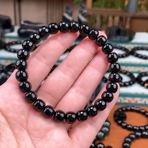 和田玉手链未镶嵌我****乐