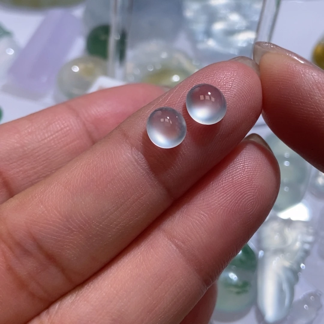 未镶嵌定制翡翠翡翠6.9/6.4/3.5