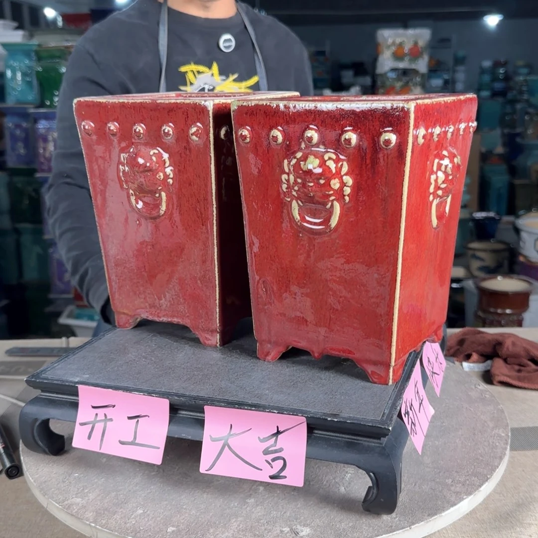 一风堂石湾花盆。微瑕