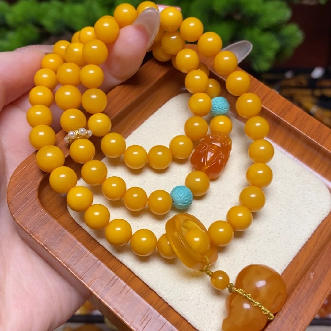 【闪购商品】手链蜜蜡未镶嵌手串