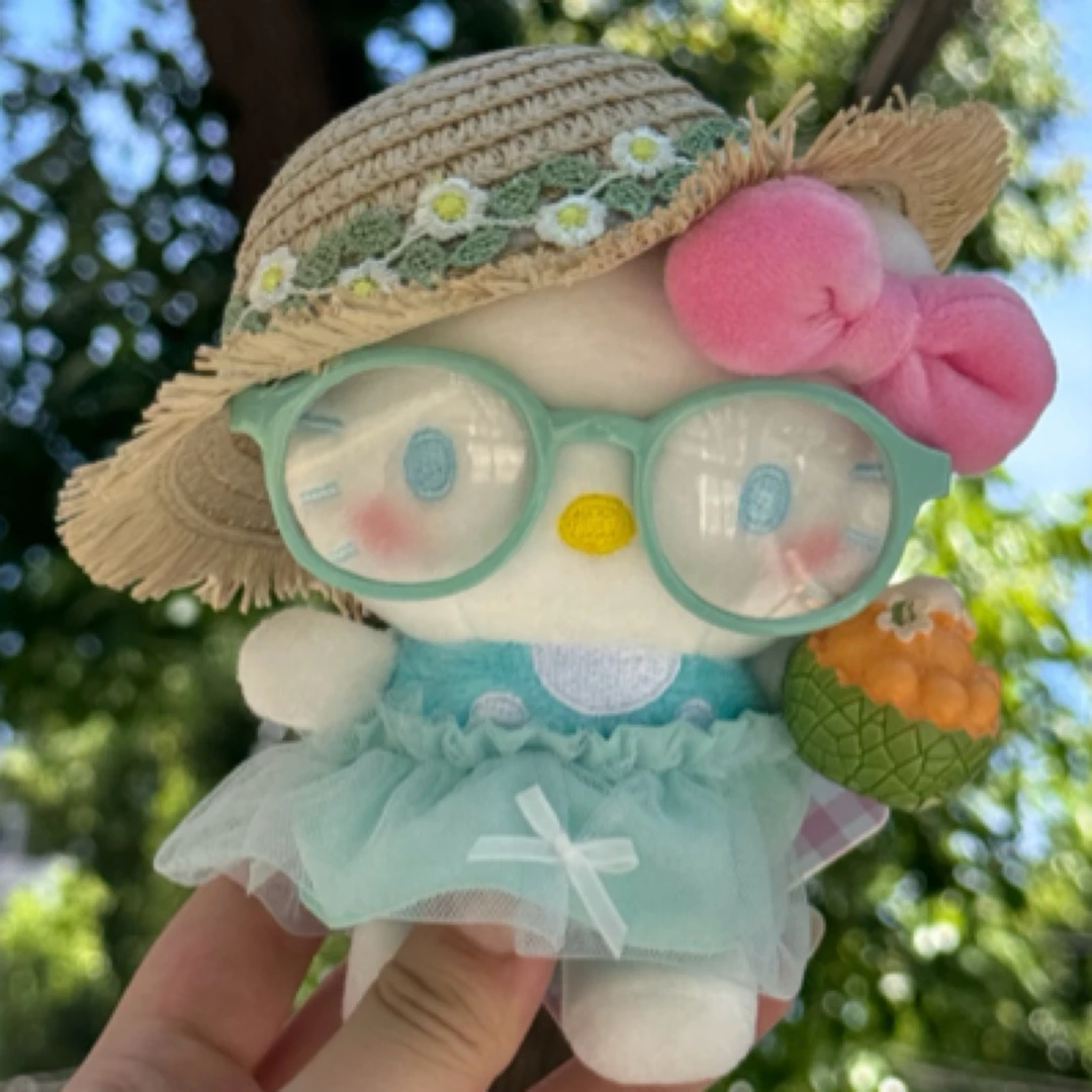 正版hello kitty包包挂件薄荷曼波度假kt薄荷绿包挂件