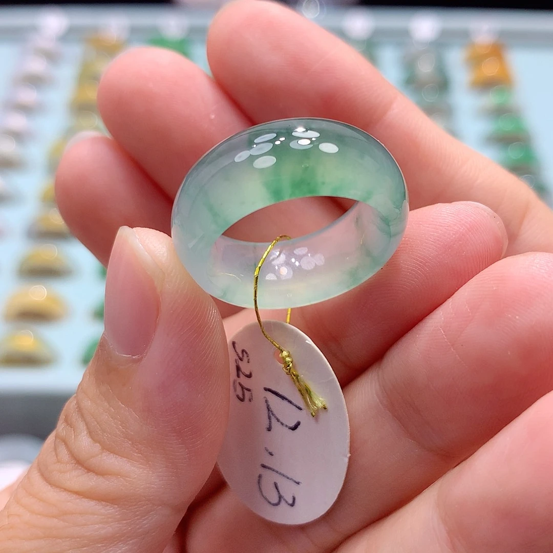 未镶嵌戒指翡翠1213圈