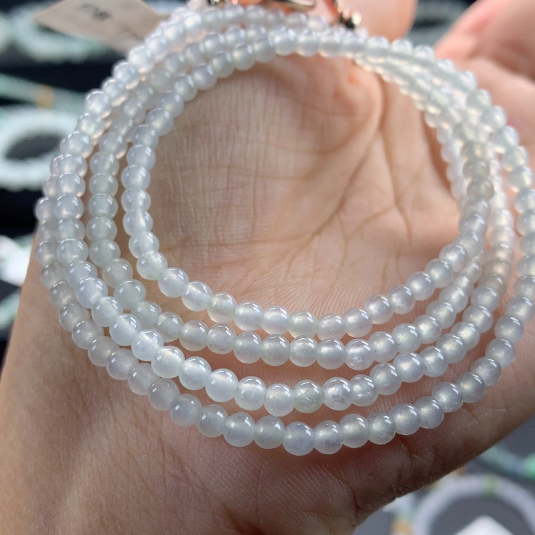 翡翠未镶嵌手链卡3.3