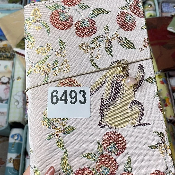 织绣A6活页不带纸6493