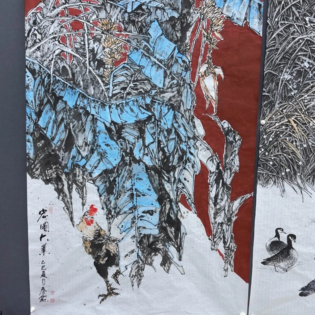 国画雪***李春霖李欣主播