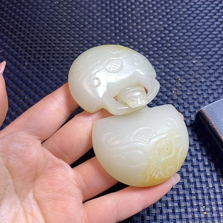 吊坠白玉菩提一一