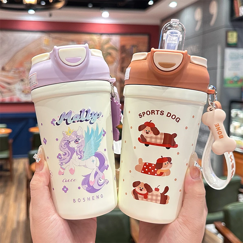 316不锈钢咖啡杯保温保冷杯女生办公室保温杯女学生便携随行杯子