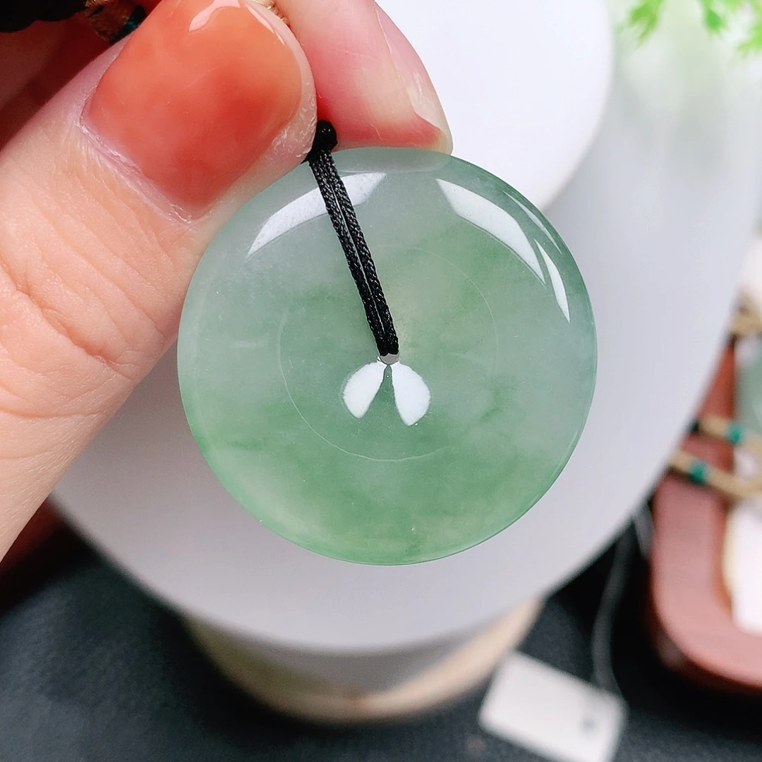 颈饰未镶嵌翡翠平安32-5.7