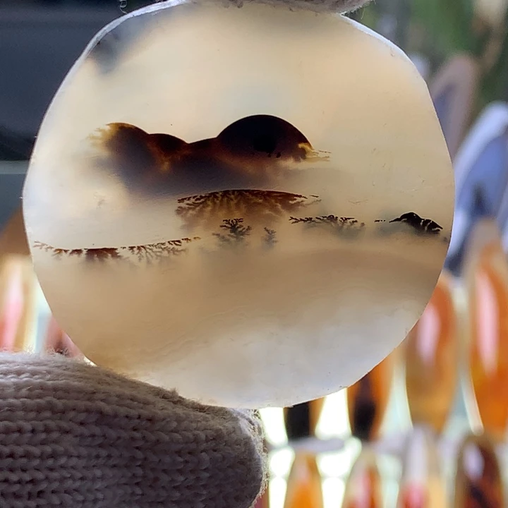 未镶嵌玛瑙/玉髓珠宝半成品157