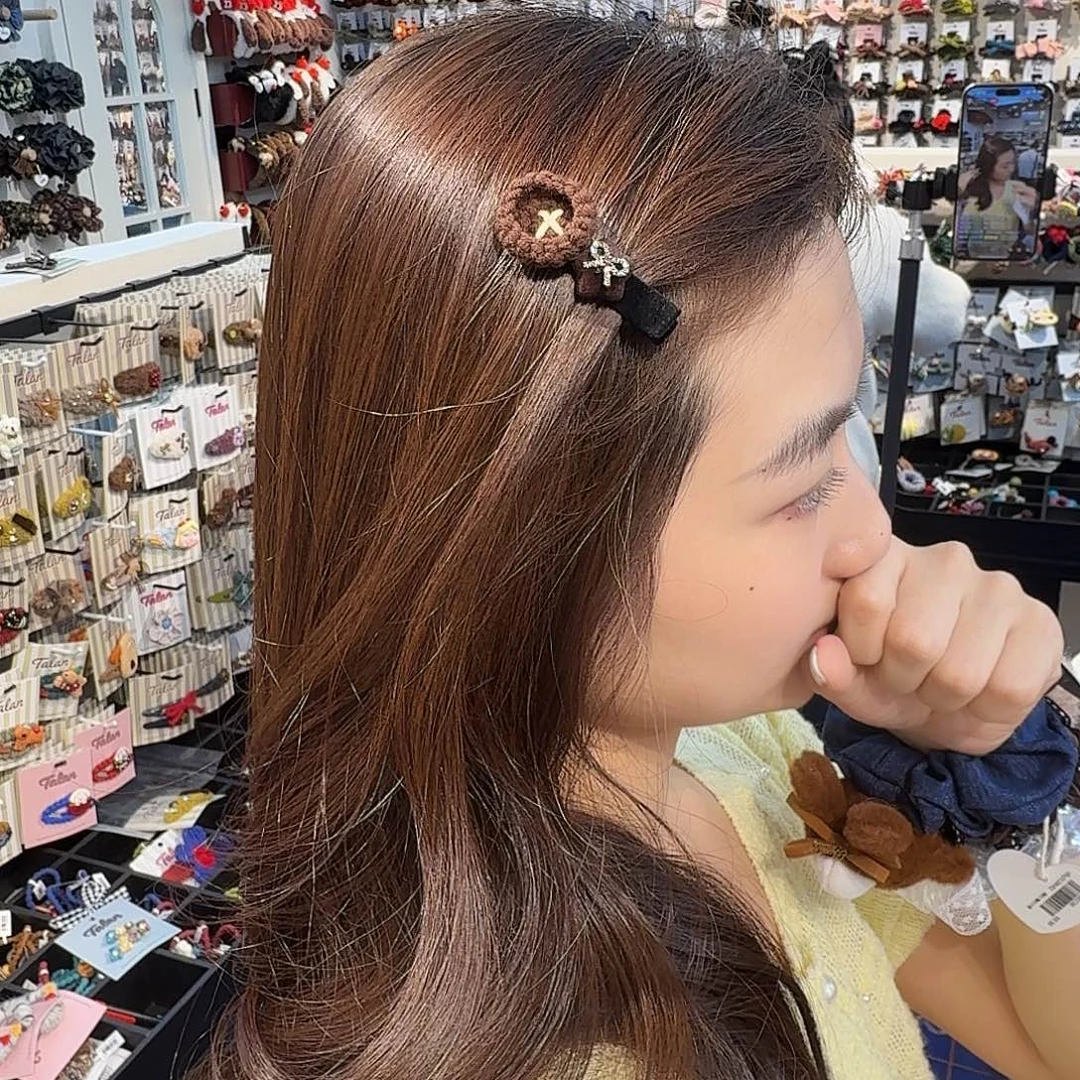 皮质非金属鸭嘴夹123