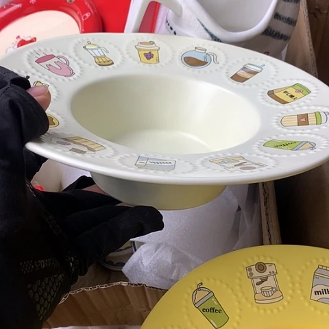 盘陶瓷制品满25拼单发货默认微瑕