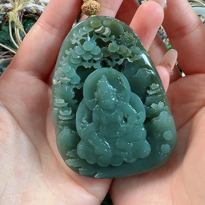 和田玉把件未镶嵌