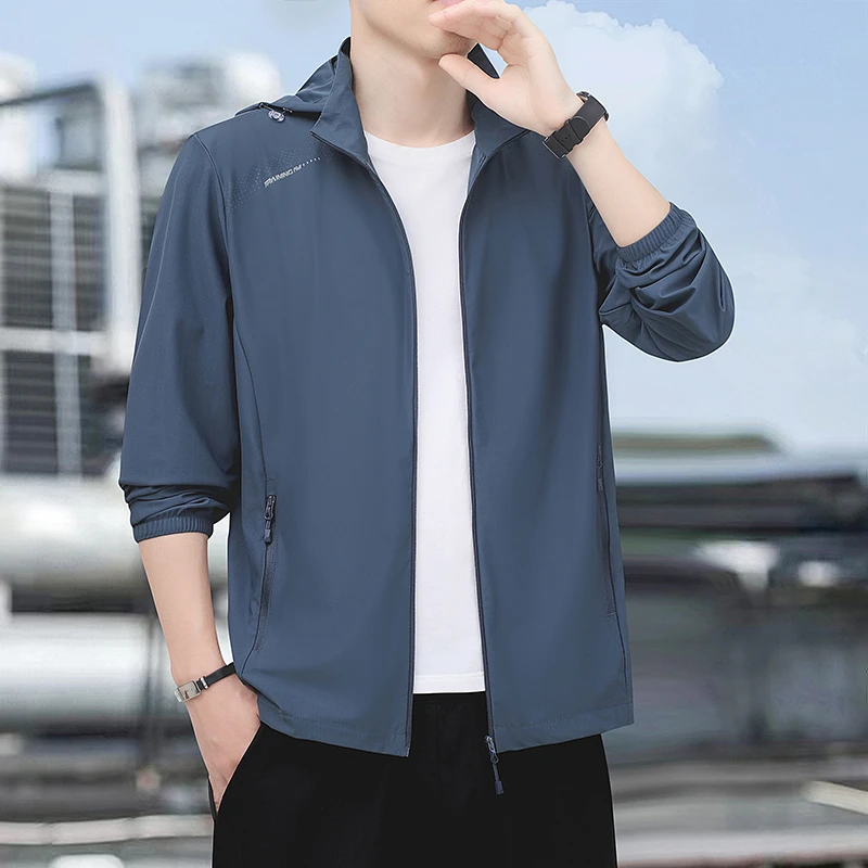 防紫外线长袖新款百搭遮阳正品爆款男士防晒衣弹力2025休