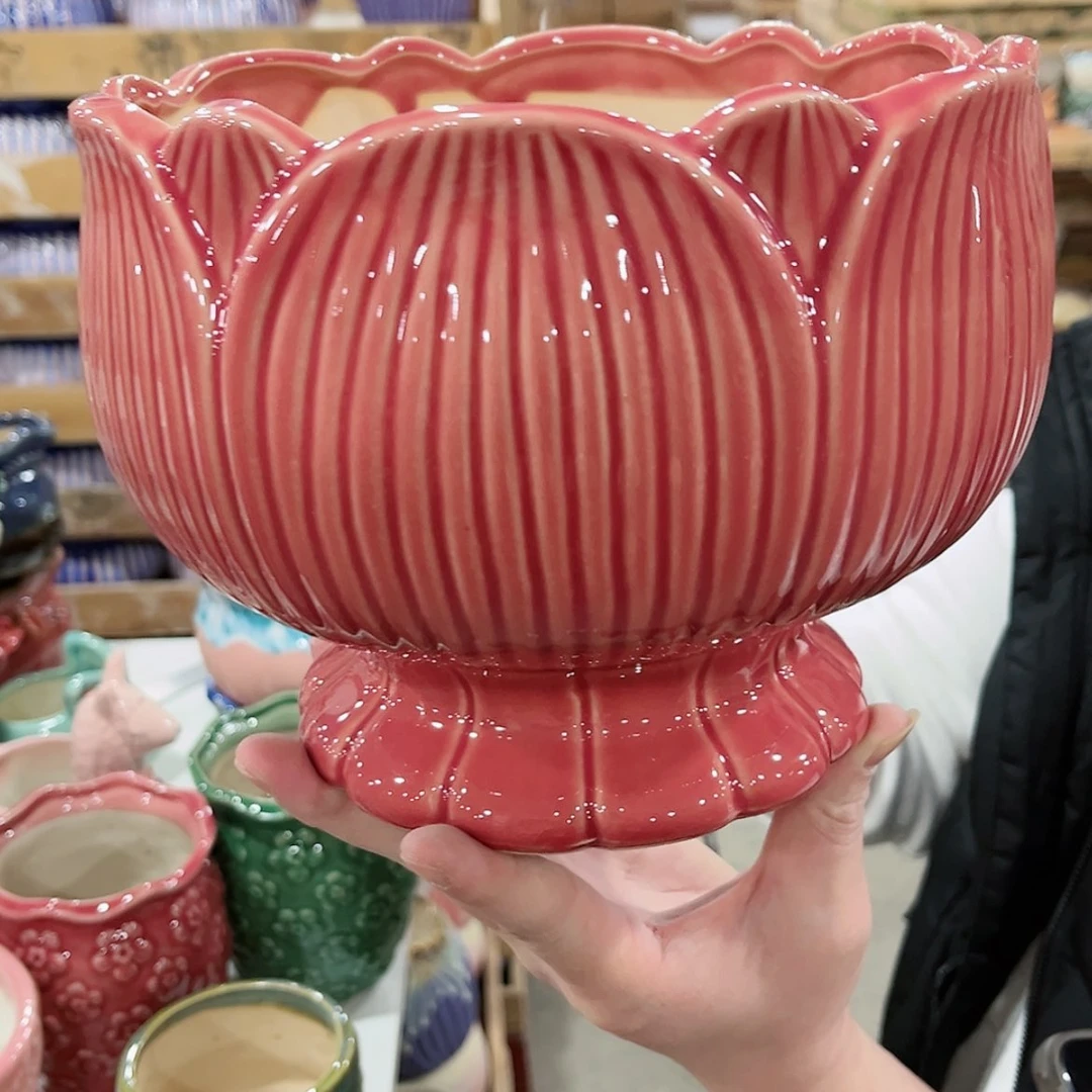 【闪购商品】陶瓷陶瓷多肉植物花盆