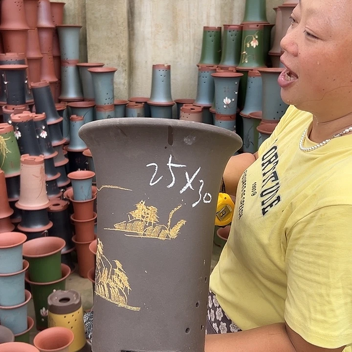 紫砂花盆紫砂花盆
