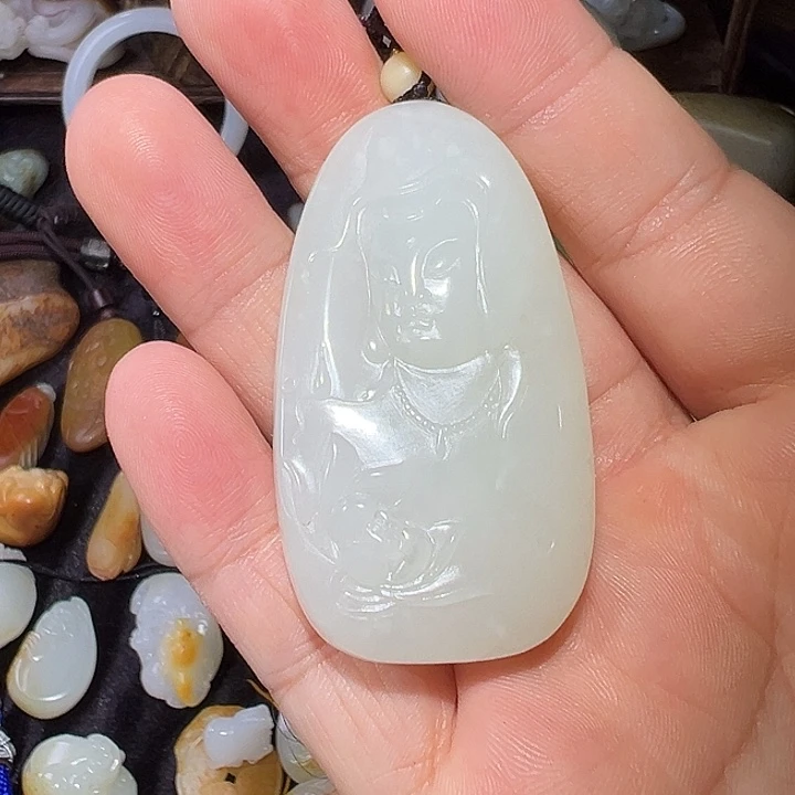 吊坠(不含链)未镶嵌和田玉