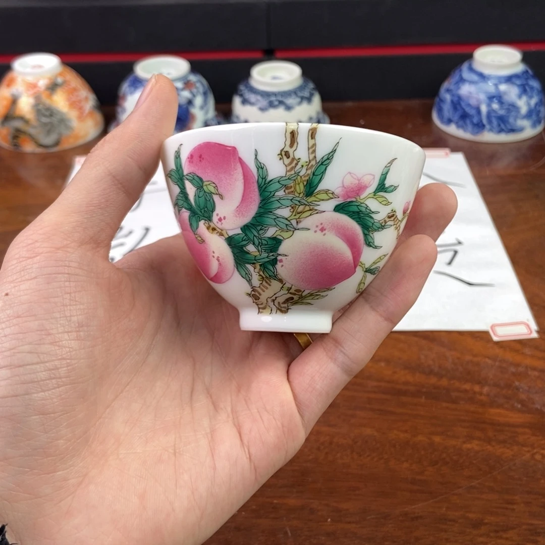 杯景德镇手绘陶瓷艺术