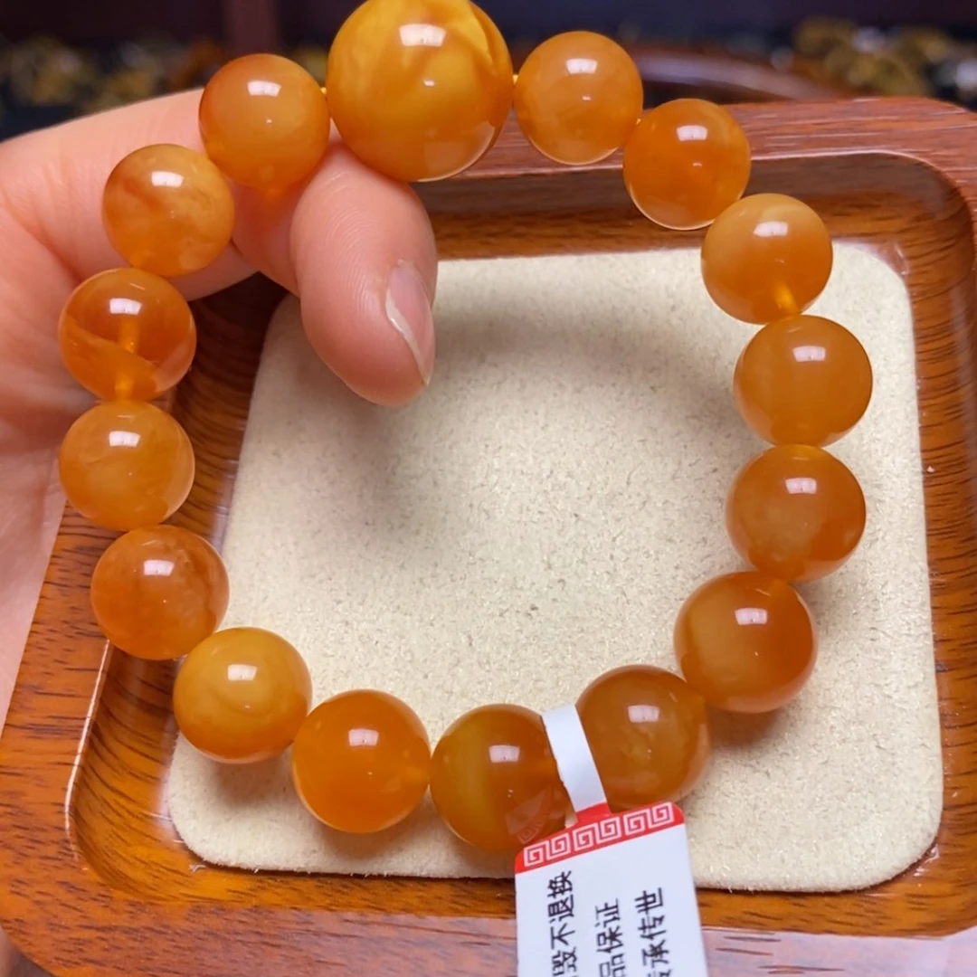 【闪购商品】蜜蜡手链未镶嵌手串