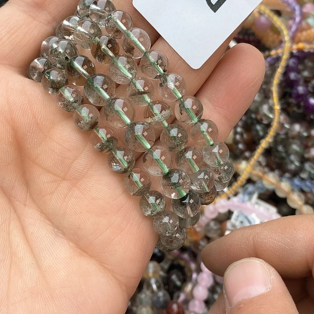 水晶手链未镶嵌多样性发货，发一条