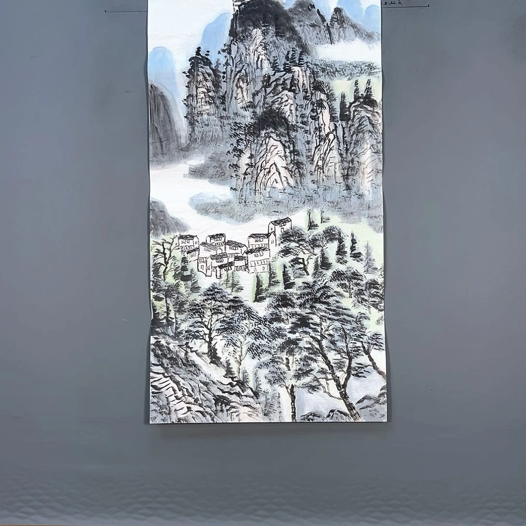 国画945 花鸟和蝴蝶在这里相遇