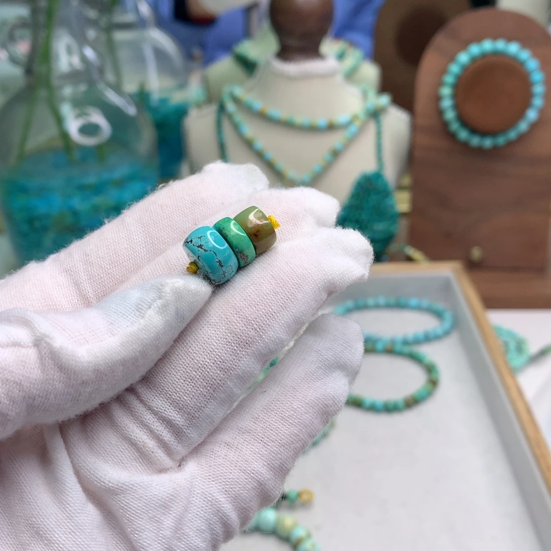 绿松石未镶嵌配饰