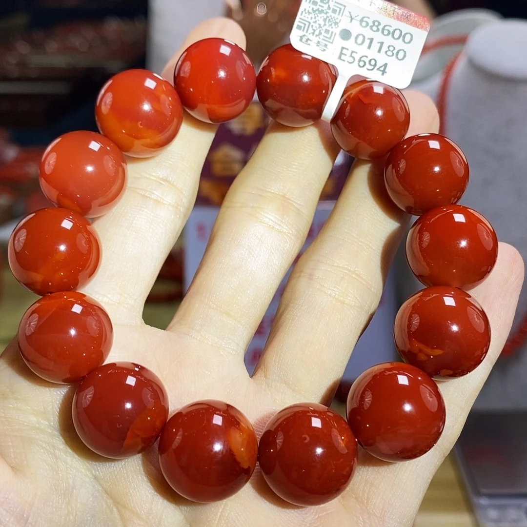 未镶嵌瓦西典藏  16+mm  多样性发一南红玛瑙