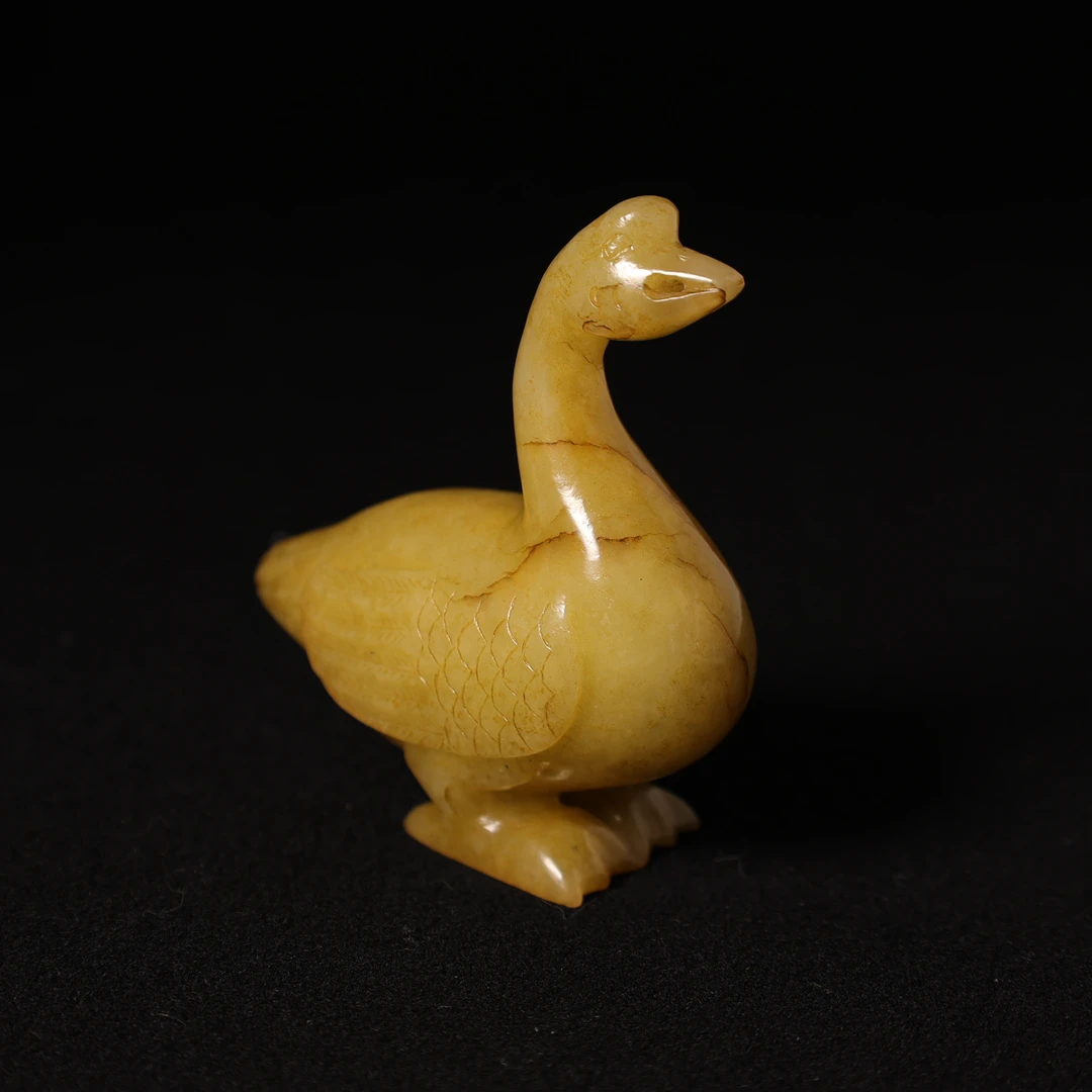 27G2  明  和田玉玉鹅