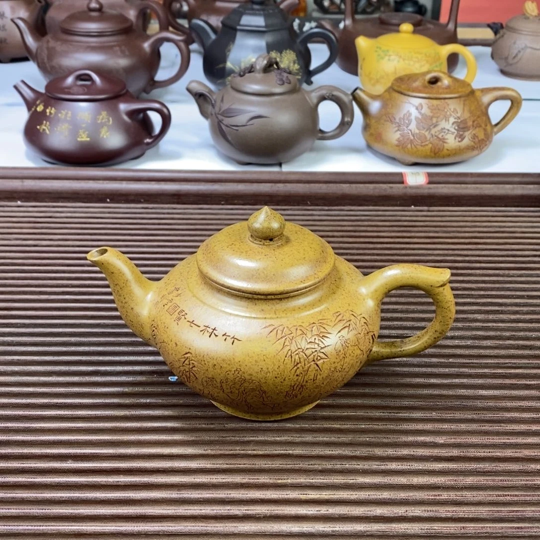 茶壶紫砂白1 笑樱