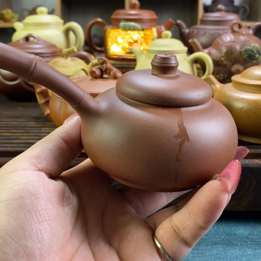 茶壶紫砂原矿紫砂壶