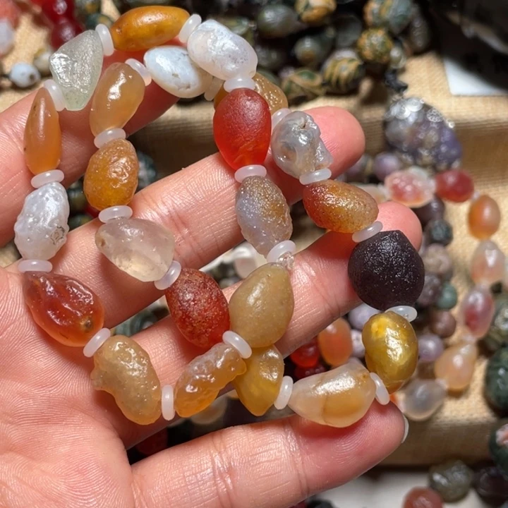 合金手链玛瑙/玉髓