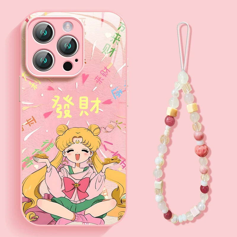 美少女发财被爱适用苹果16promax手机壳iphone防摔15可爱14pro壳