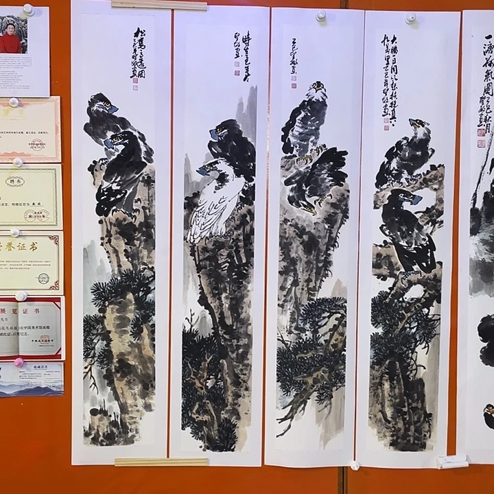 国画张圣敏先生纯手绘作品