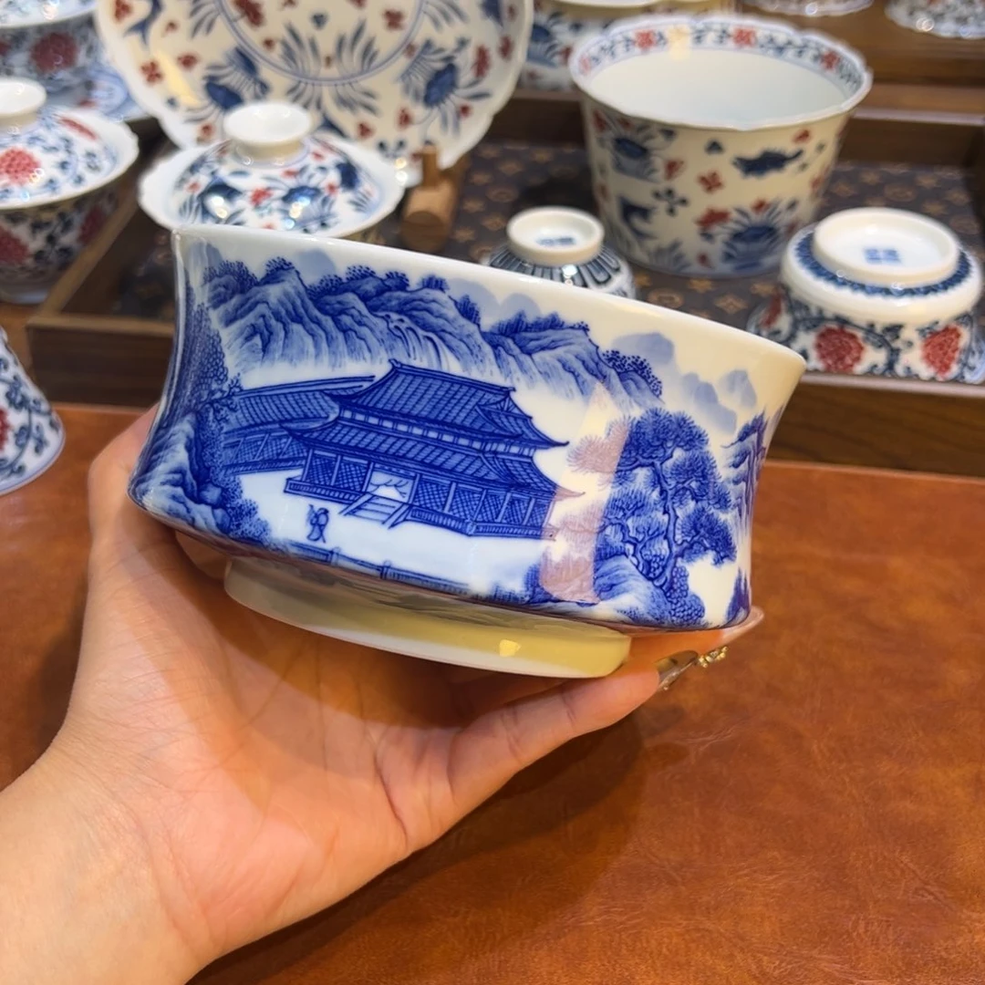 景德镇陶瓷手工手绘