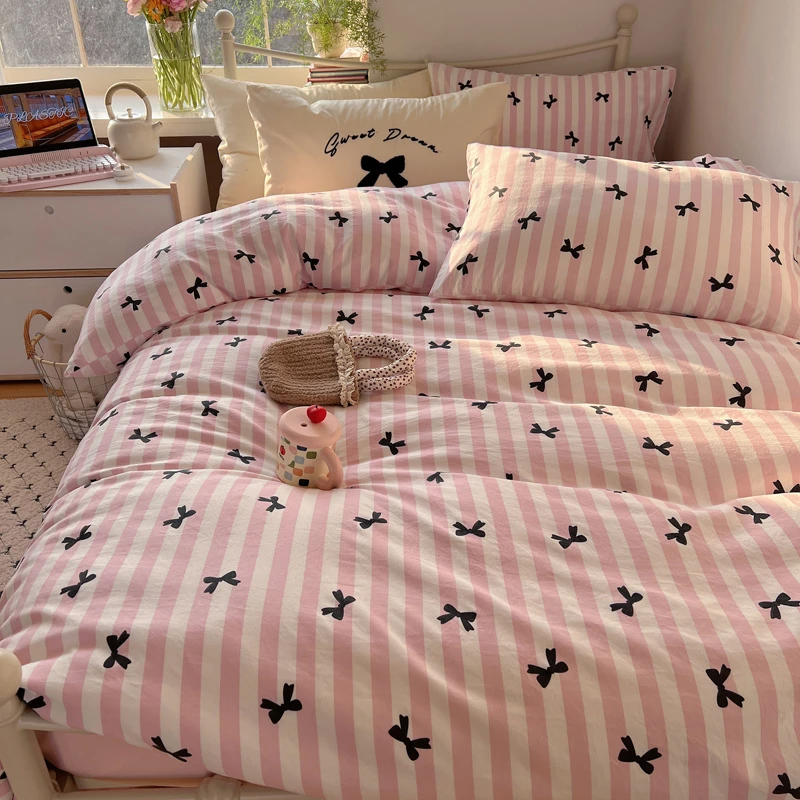 云柔水洗棉毛巾绣奶油可爱蝴蝶结系列