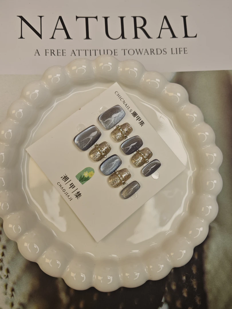 ChicNails潮甲集【海星沙】纯手工穿戴甲体现美甲带来的梦幻