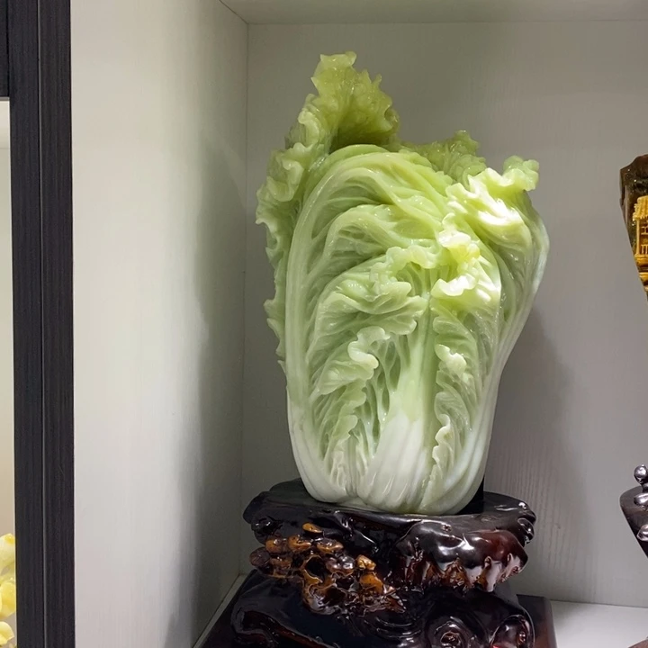 未镶嵌蛇纹石玉（覆膜）珠宝奇石