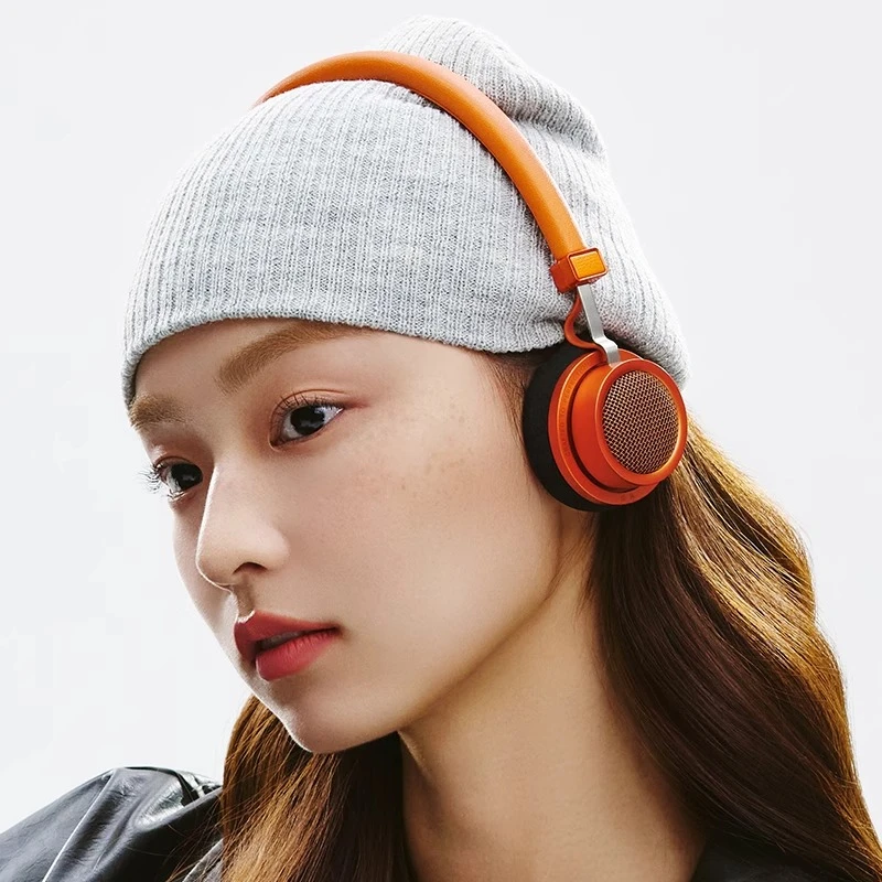 漫步者DooAce复古头戴式耳机小头无线蓝牙降噪2025款穿搭美拉德式