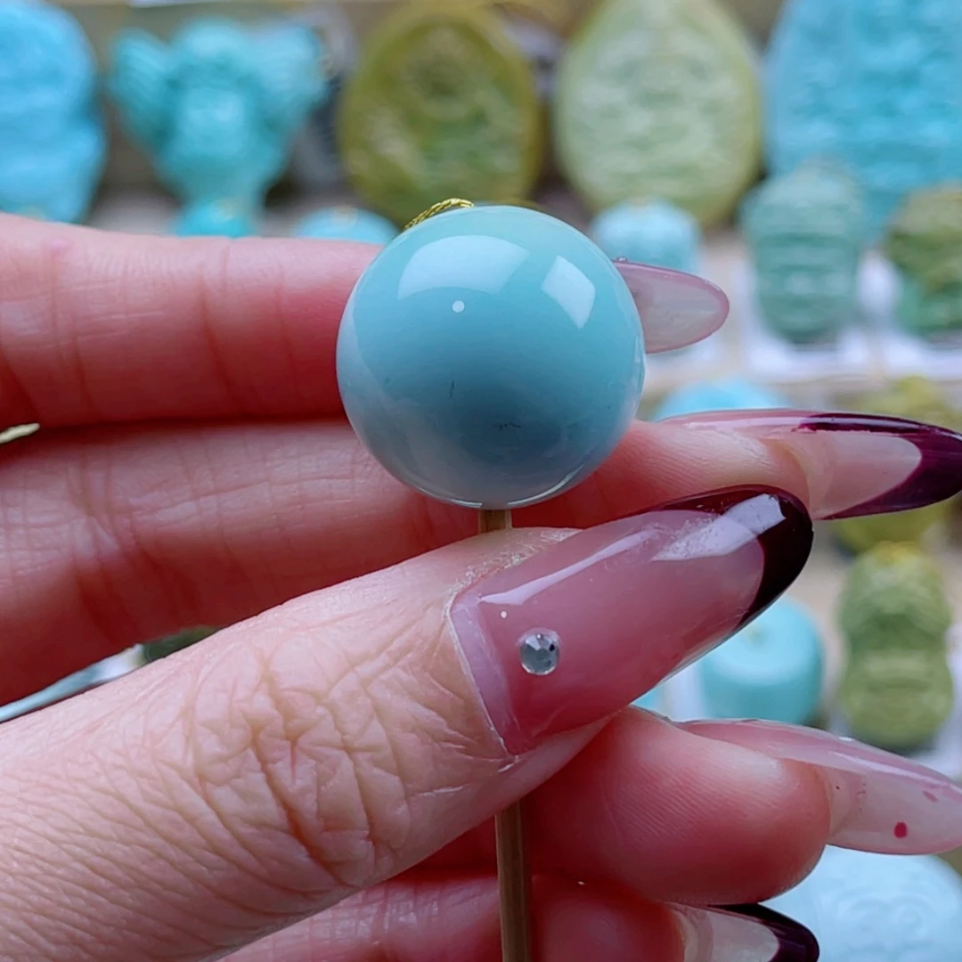 绿松石未镶嵌珠宝奇石19m