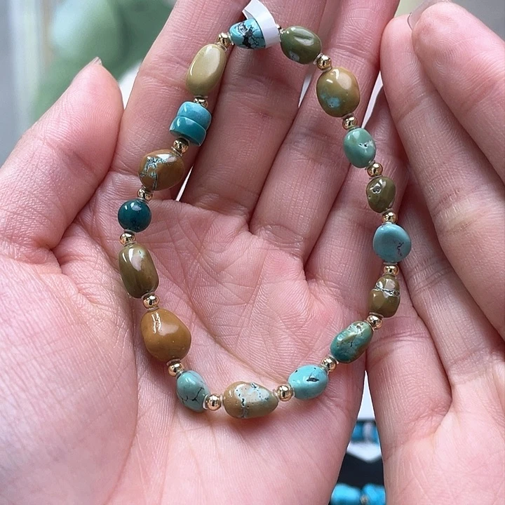 未镶嵌绿松石珠宝奇石