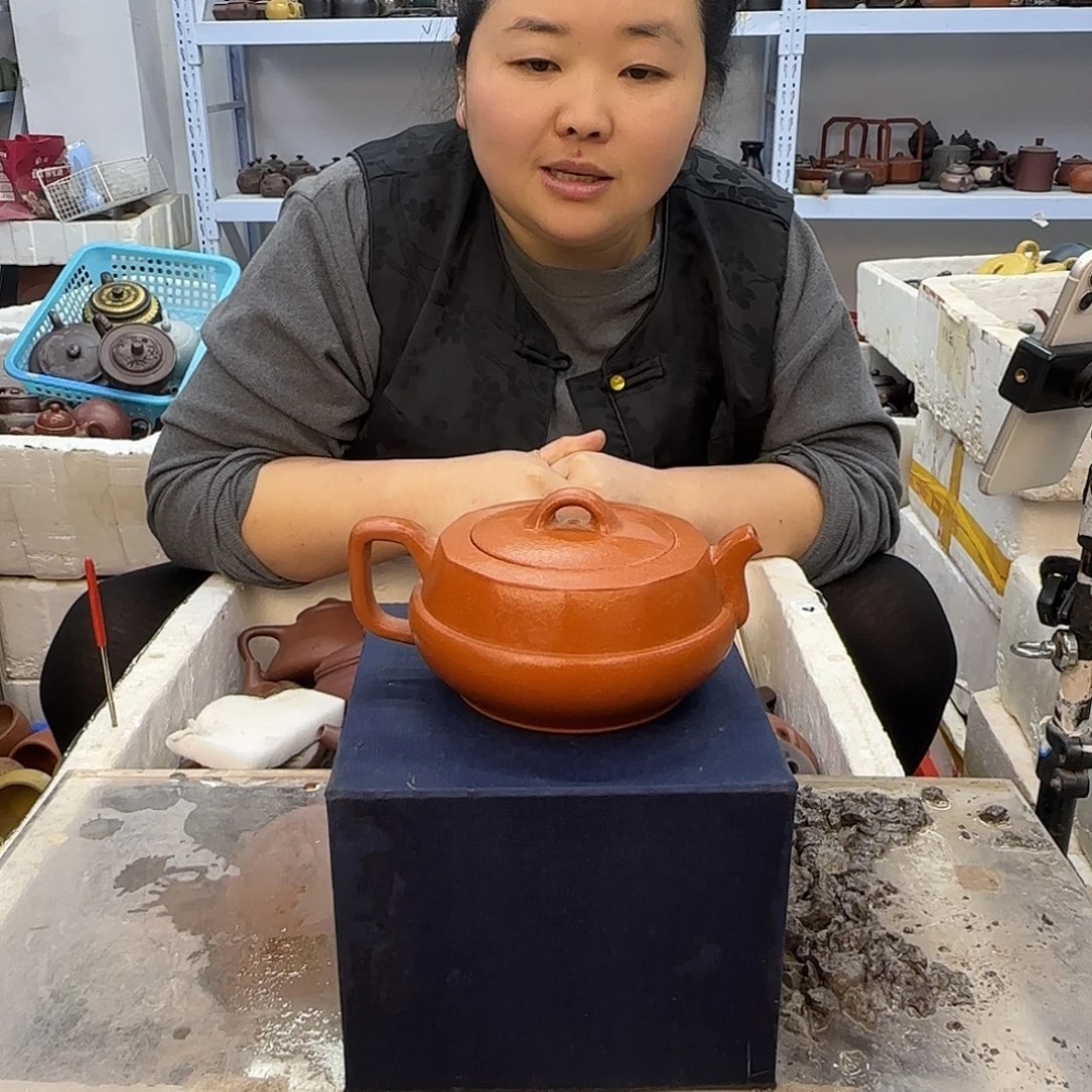 茶壶紫砂宜兴紫砂壶瑕疵处理